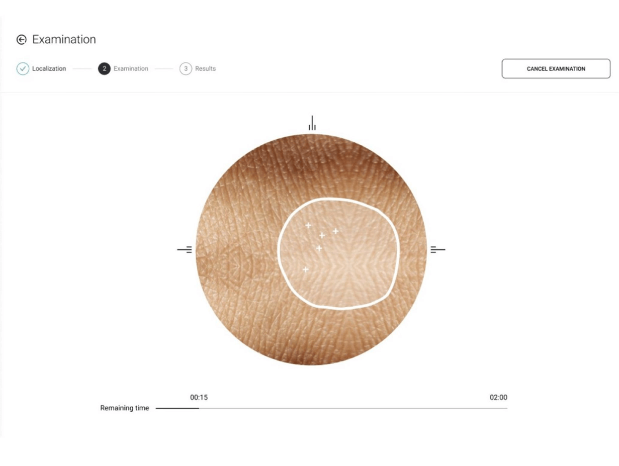 Exemplary Screenshot from the Client’s Application