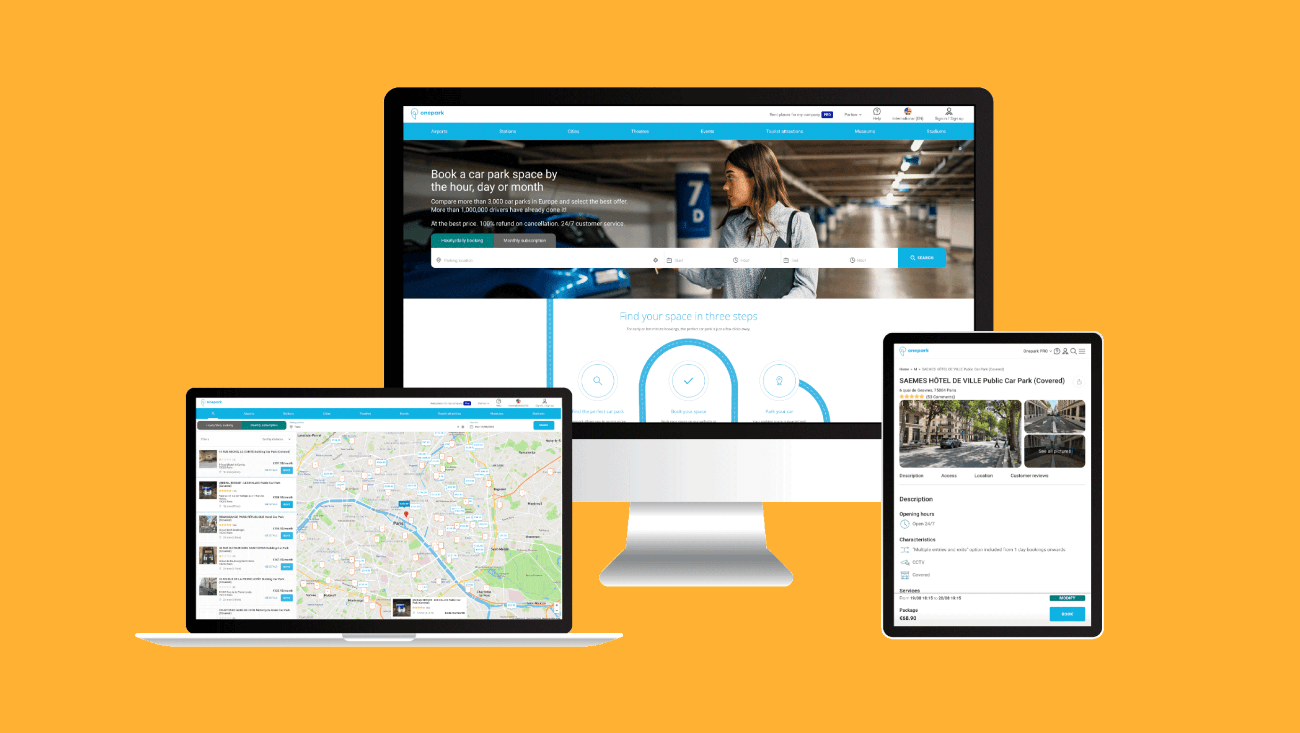 Exemplary Screenshot from the Client’s Application