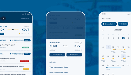 On the Fly: Designing a Private Flight Travel Management App