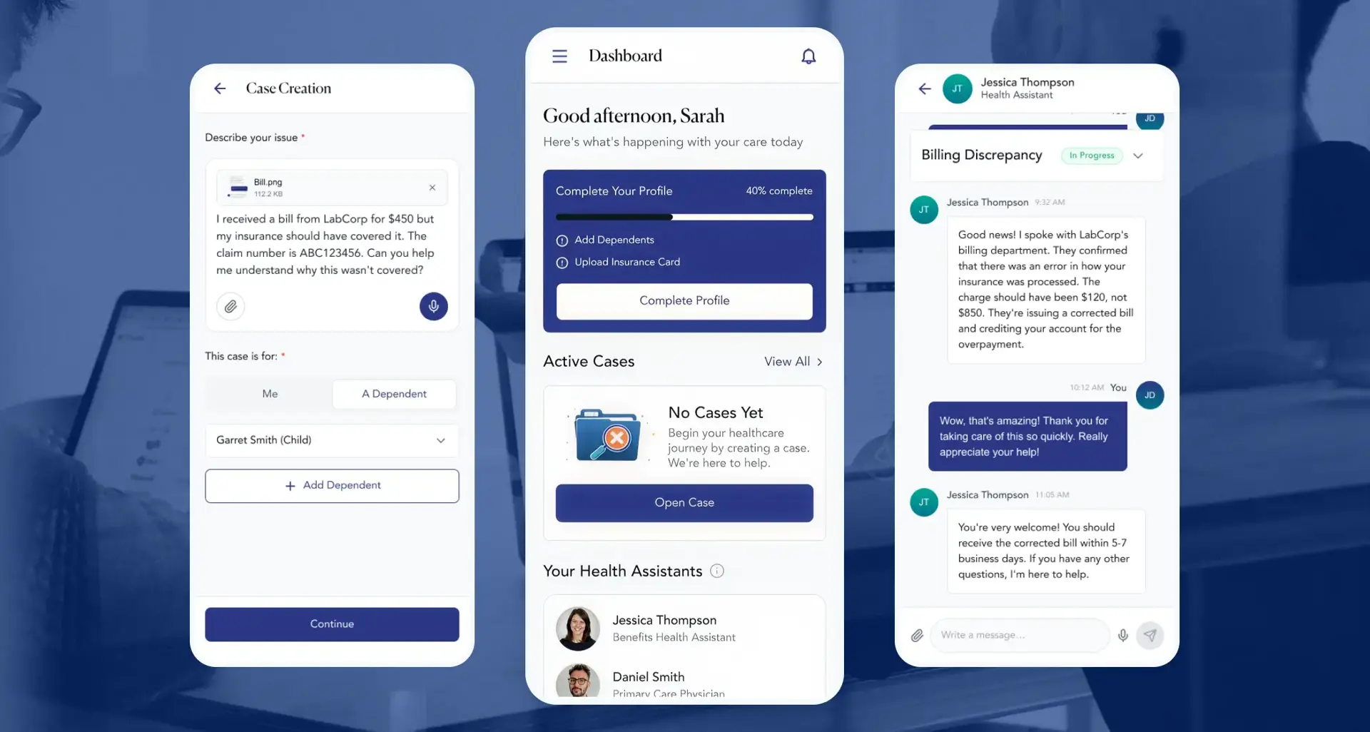 Beyond UI: Evolving TouchCare into an AI-Powered Healthcare Experience